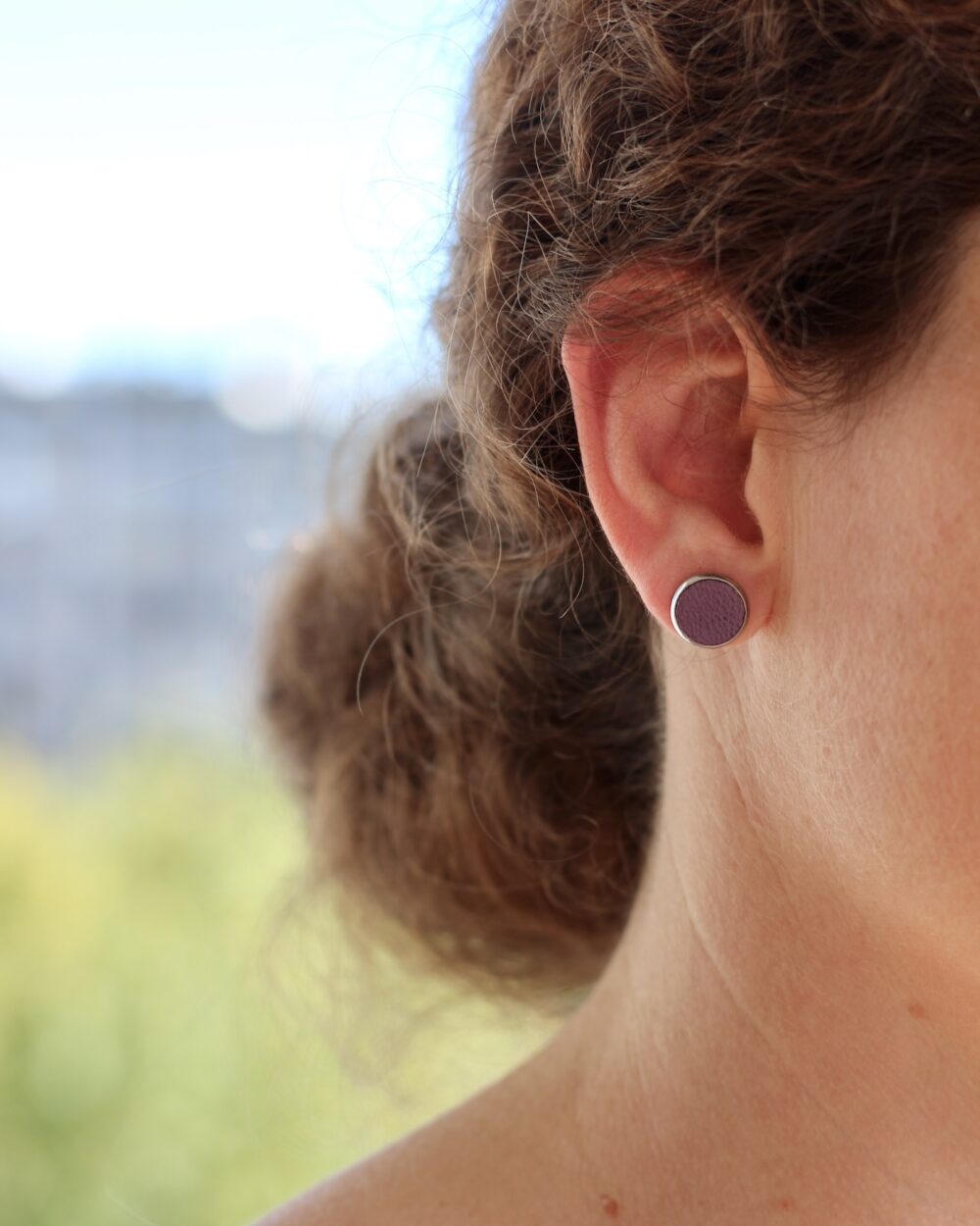 Boucles d'oreille Puce