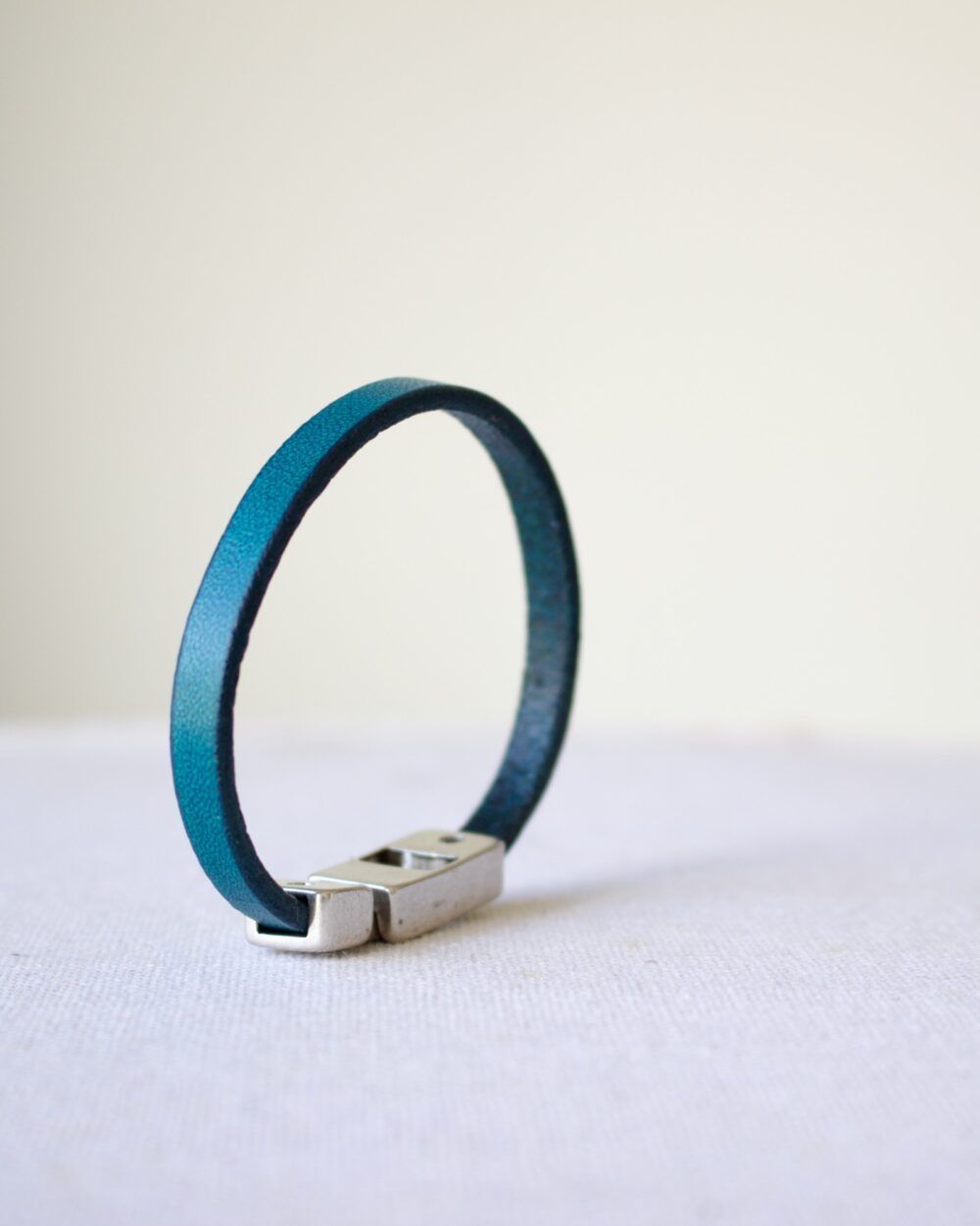 Bracelet jonc turquoise