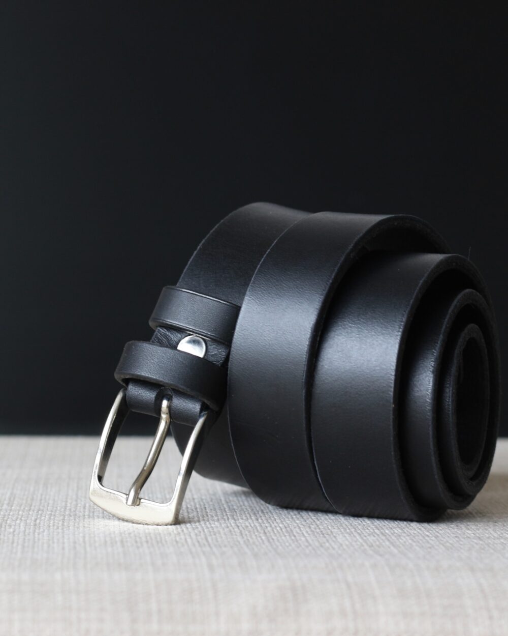 Ceinture 2,5cm en cuir de vachette