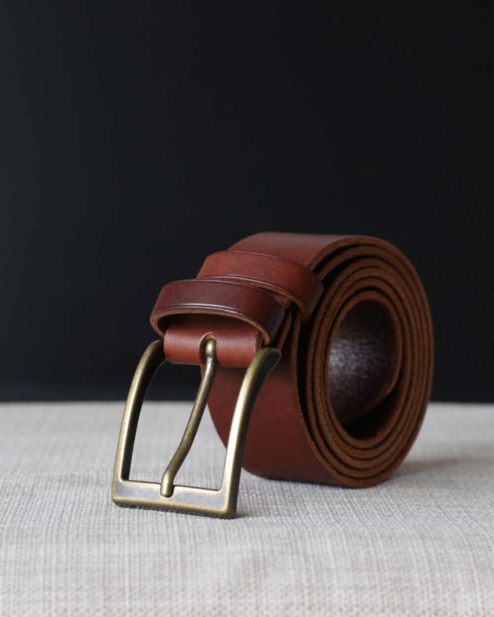 Ceinture 3,5cm en cuir de vachette
