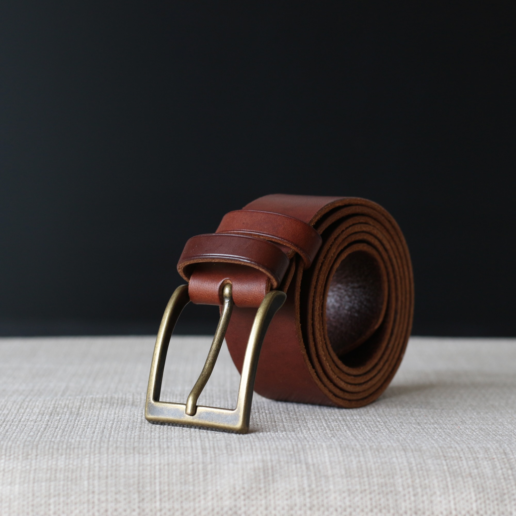 ceinture-cuir-jean-35mm-artisanale Ceinture artisanale en cuir véritable de 3,5 cm de large pour les jeans fabriquée à la main
