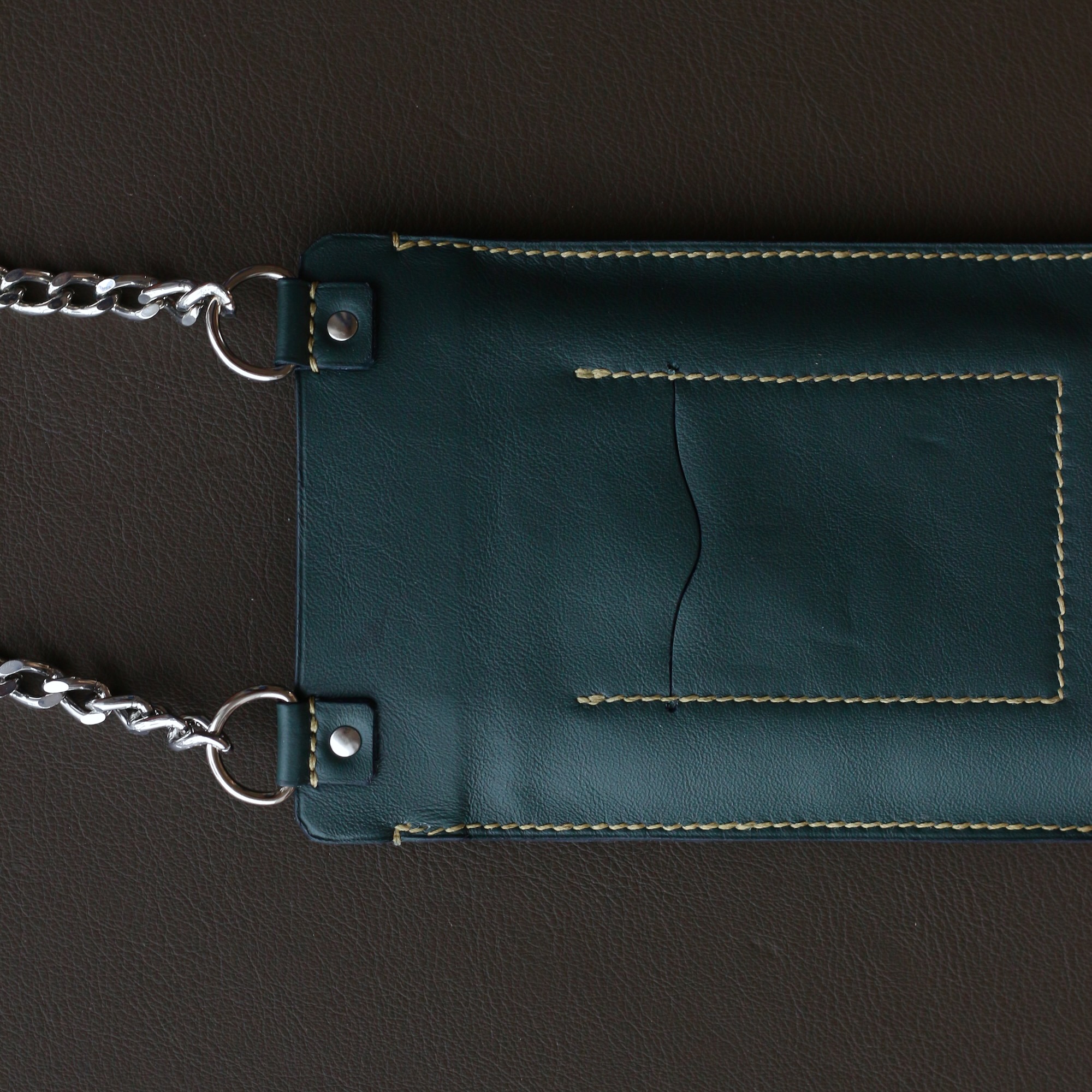 mini-sac-telephone-cuir-veritable Pochette de téléphone – Image 6